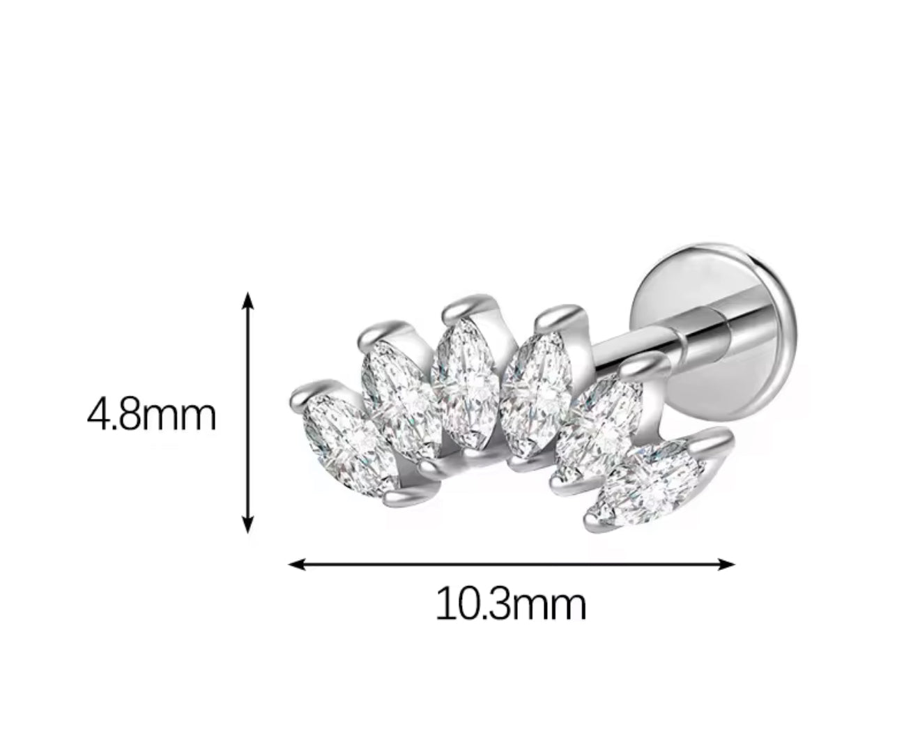 Marquee curve Labret