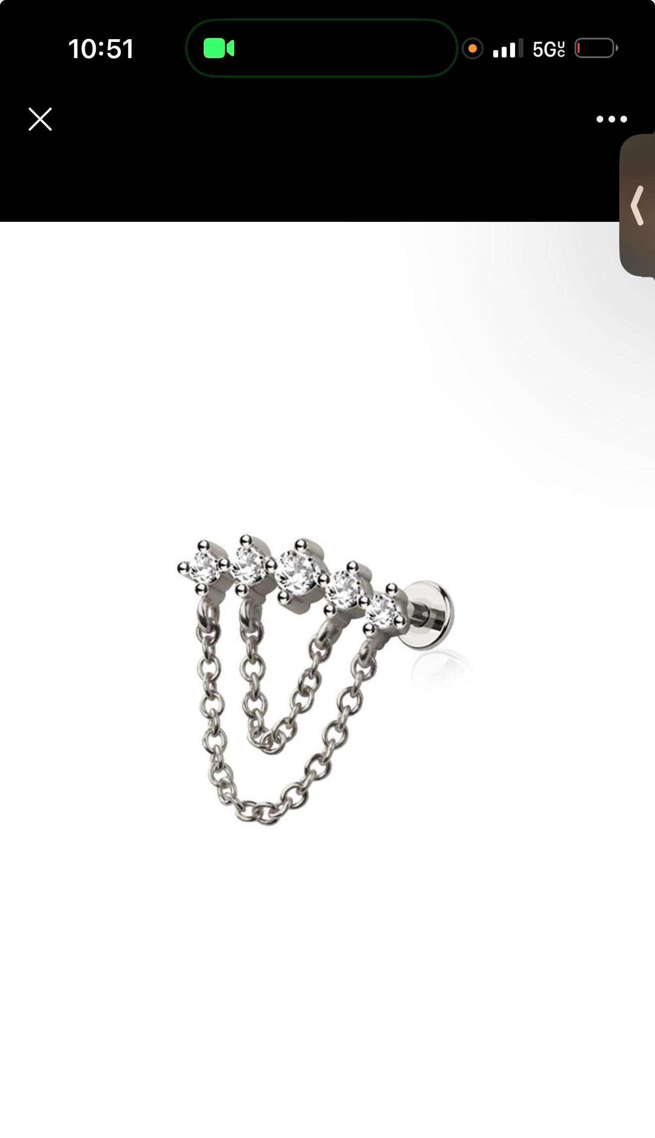 Pave Double Chandelier