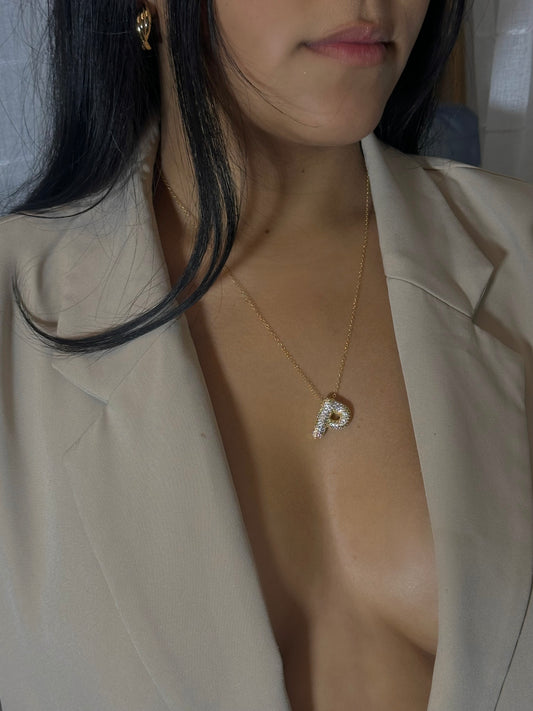 Iconic Helium Inital Necklace