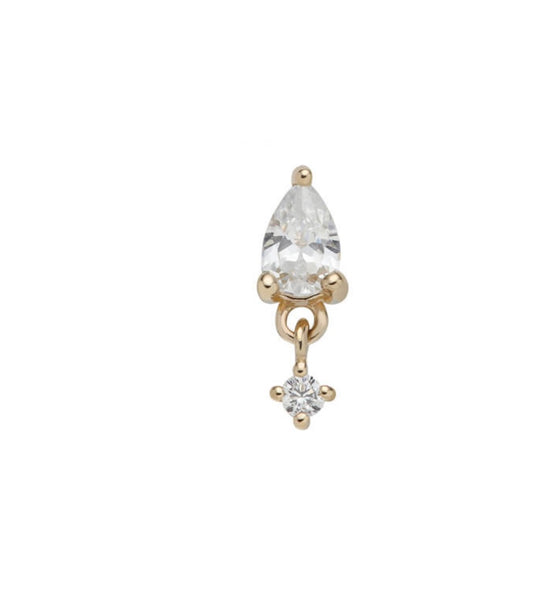 14k gold Petite TearDrop