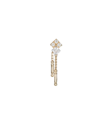 14k gold Vèla Double Dangle