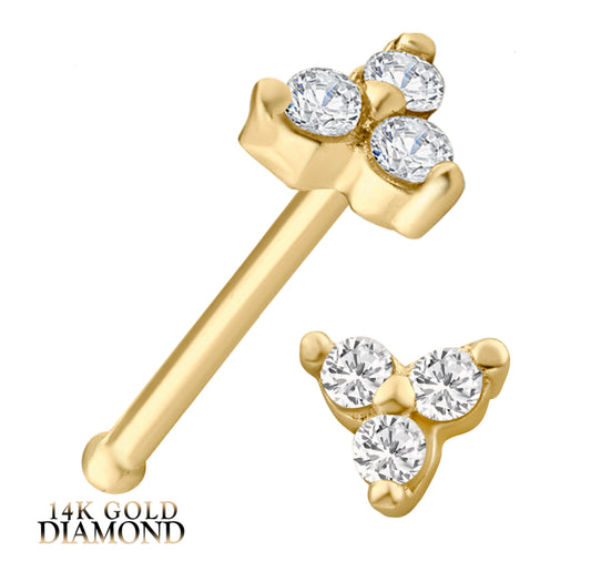 Triangle Nose Stud
