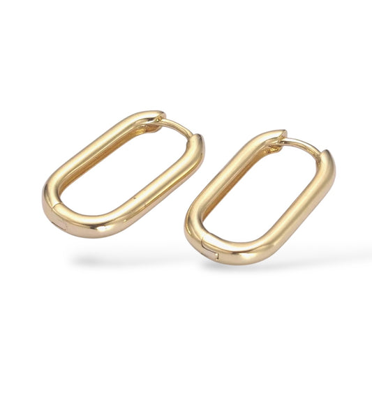 Paperclip Hoops