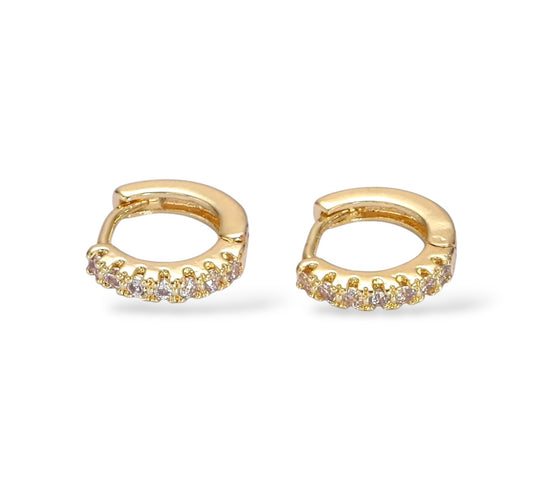 Micro Pave Huggies