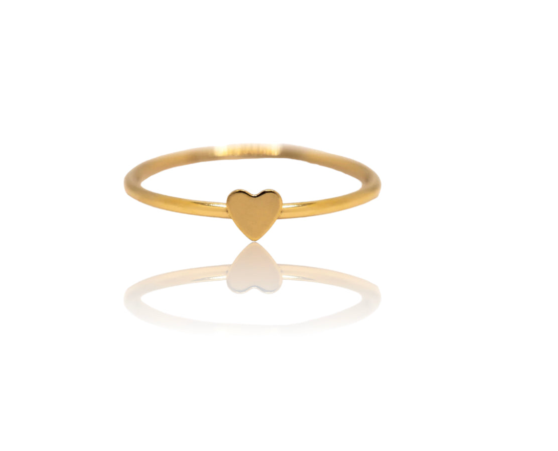 Solid Corazón Ring